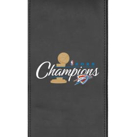 Oklahoma City Thunder 2025 Champions Logo Panel (Logo Panel Size: 24" Panel for Xpression & PhantomX Gaming Chair Only)